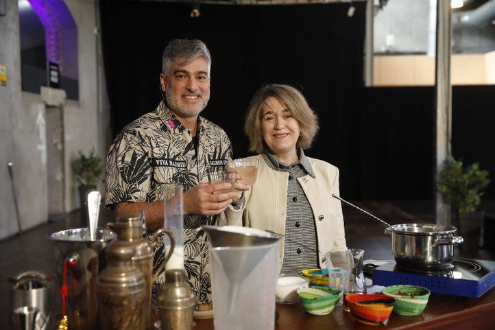 Presentación del cóctel 'Madrid 91'