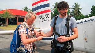 Andrés Velencoso y Jesús Calleja