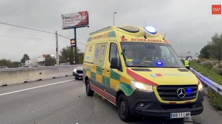 Atropello en Colmenar Viejo