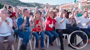 Begoña Gómez aparece en la campaña electoral