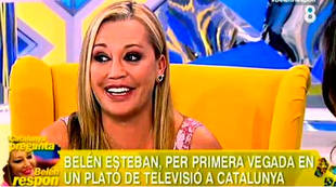 Belén Esteban en “Trencadis” para hablar sobre el independentismo