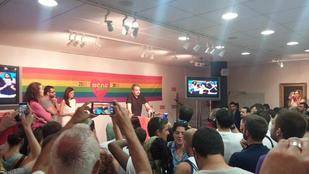 Dirigentes del PSM conmemoran el décimo aniversario de la ley del matrimonio homosexual con Rodríguez Zapatero