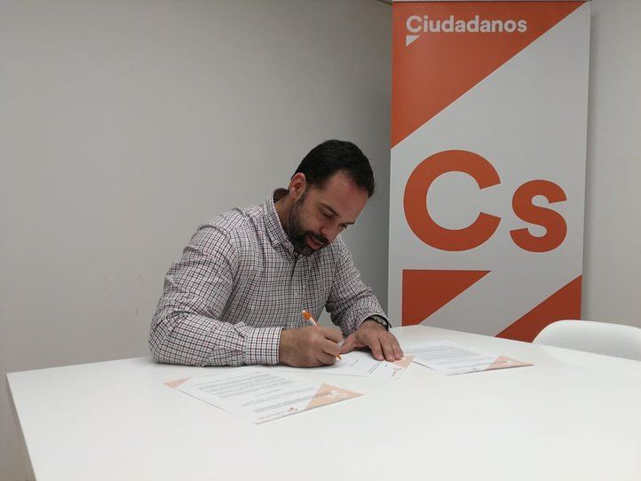 Carlos Jiménez Rodrigo, portavoz de Cs en Arganda del Rey.