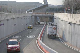 Cortado el acceso A-3 en Rivas