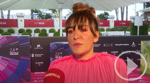 Candela Peña, en el Festival de Málaga