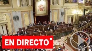 Siga en directo el Pleno del Congreso de los Diputados
