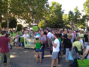 Los vecinos de Móstoles celebran su victoria