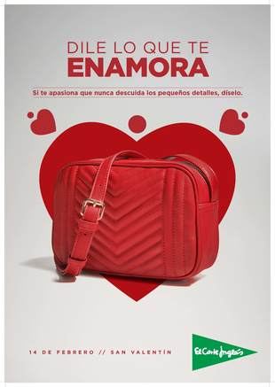 El Corte Inglés prepara acciones especiales para que en San Valentín “le digas lo que te enamora”
