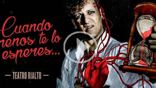 Edu Soto estrena 'Cuando menos te lo esperas' en el Rialto de Madrid