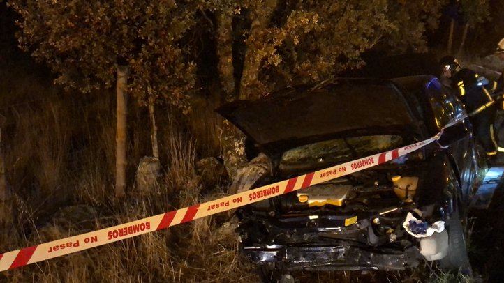 Accidente mortal en la M-600 en Valdemorillo.