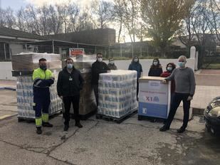 Mercadona dona 1.300 kilos de productos de primera necesidad a Cáritas Collado Villalba