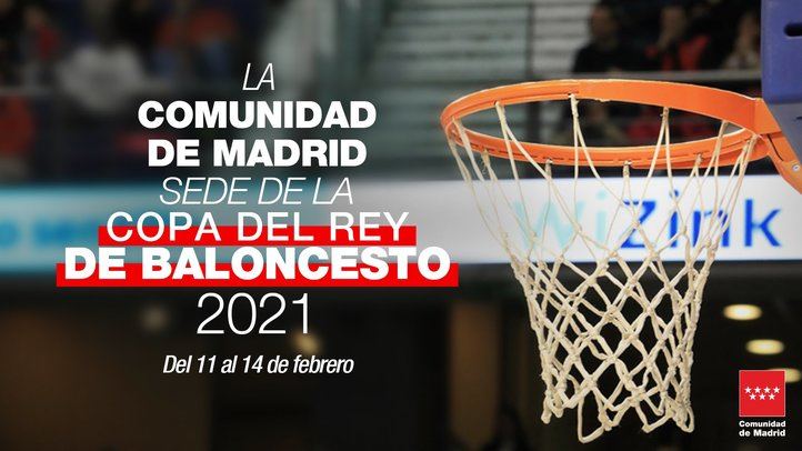 El WiZink Center acogerá la Copa del Rey 2021 entre el 11 y el 14 de febrero