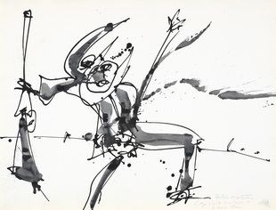 'Antonio Saura: Mentira y sueño de Franco': crítica artística en el Círculo de Bellas Artes