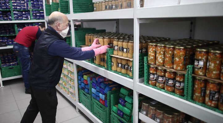 El Banco de Alimentos recoge 1,3 millones de kilos de alimentos en 15 días