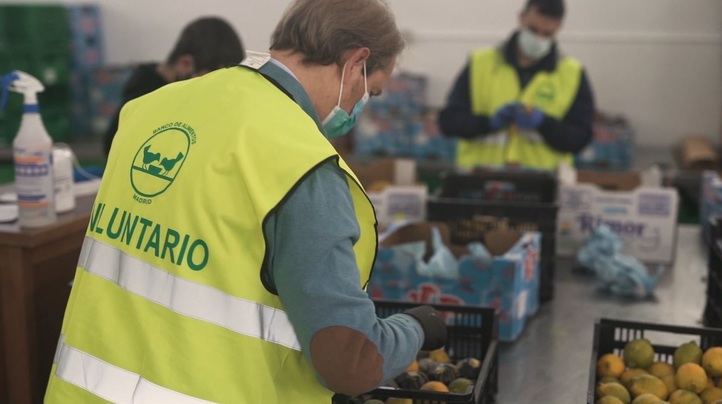 El Banco de Alimentos en Mercamadrid aumenta un 30% su actividad