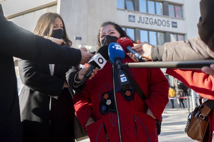 Ángeles Triano, madre de Isaac