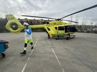 Grave un trabajador al caer del techo de una nave en Aranjuez