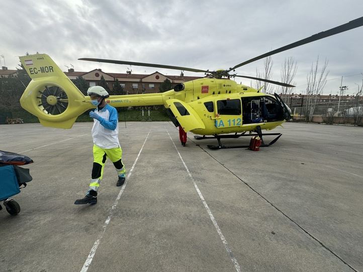 Grave un trabajador al caer del techo de una nave en Aranjuez