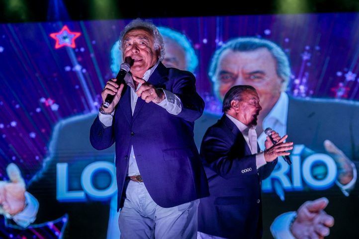 Los del Río actúan durante el Festival Horteralia 2024, en IFEMA Madrid, a 20 de abril de 2024, en Madrid (España).