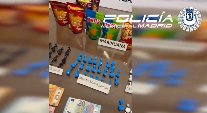 Intervención policial en Tetuán