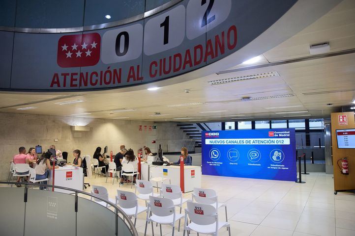 Oficina Central de Atención al Ciudadano de la CM en la Carrera de San Jerónimo