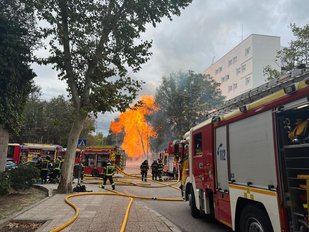Explosión de gas en Ciudad Universitaria
