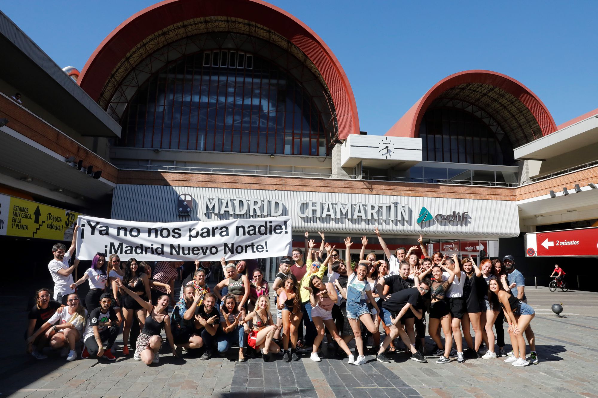 Un baile de bienvenida para Madrid Nuevo Norte