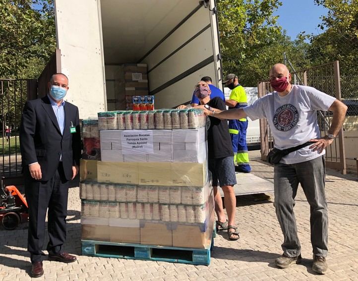 Donación realizada a la Asociación Bocatas - Pasión por el Hombre