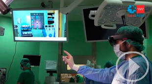 Gafas de realidad virtual en quirófanos