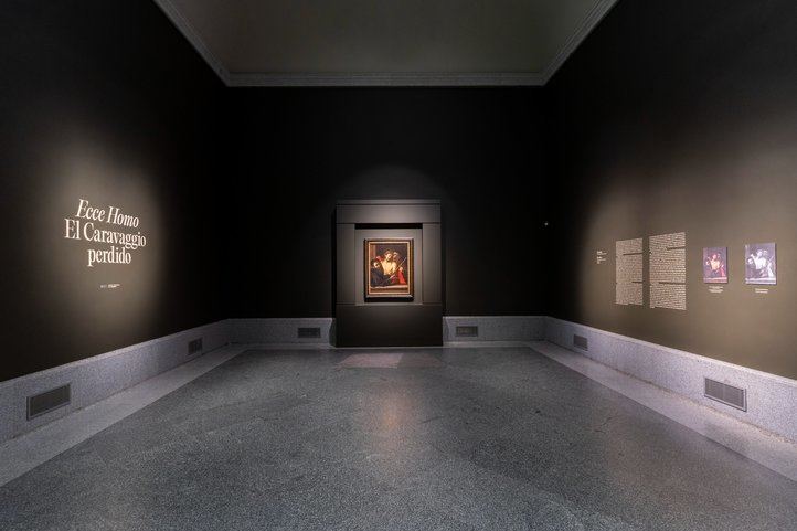 El 'Ecce Homo' de Caravaggio, en el Museo del Prado