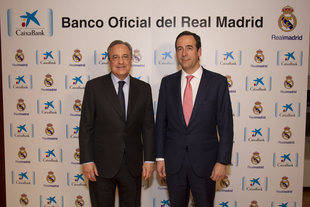 CaixaBank y Real Madrid suscriben un acuerdo de patrocinio hasta la temporada 2019/20