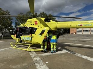 Herido un trabajador al caer desde una altura de tres metros en Arganda