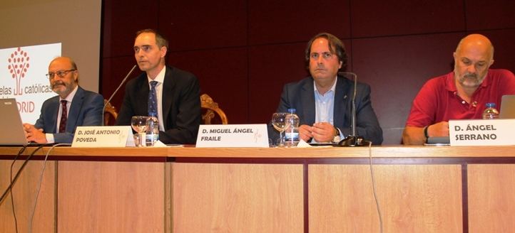 El secretario regional de Escuelas Católicas de Madrid, José Manuel Poveda, presidió la III Asamblea de titulares y directores de ECM.