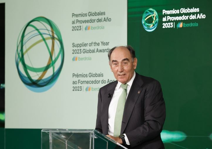 Ignacio Galán en los Premios Globales al Proveedor del Año 2023