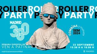 Roller Party 360, música y patinaje para poner fin a la Semana de la Movilidad