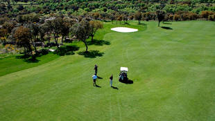 El campo del golf de Los Ángeles de San Rafael, tan divertido como difícil