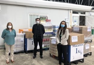 Mercadona dona a Cáritas Sevilla la Nueva casi 4.000 kilos de alimentos de primera necesidad
