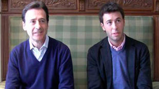 Matias Prats y su hijo.