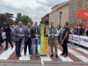 Inicio de la Vuelta Ciclista España a su paso por la Comunidad de Madrid.