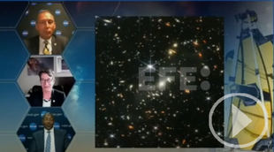 La NASA revela "una pequeña porción del universo" con la primera imagen del Webb