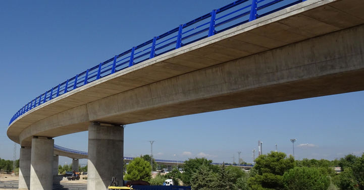 Reabierto al tráfico el viaducto del Nudo de Colmenar