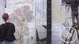 Artistas callejeros convierten Madrid en una galería al aire libre