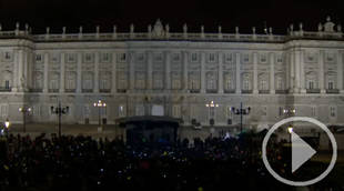Así se apagó el Palacio Real para encender conciencias