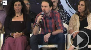 Pablo Iglesias llama a impedir que surja "gentuza" como Trump y Le Pen en España