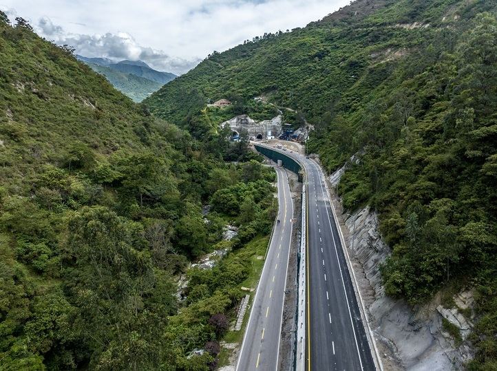 Imagen del proyecto de la concesión vial Pamplona-Cúcuta (Colombia) en el que Sacyr utiliza la tecnología de Detektia, empresa que ganó un accésit en la tercera edición de Sacyr iChallenges.