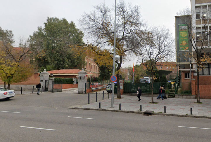 Parque móvil de la Guardia Civil en Príncipe de Vergara