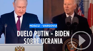 Biden y Putin, visiones opuestas de la guerra