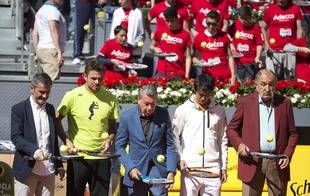 Caras conocidas del tenis han participado en el reto.