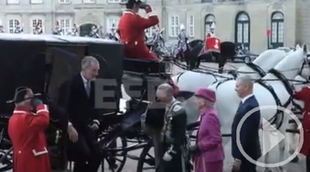 Los Reyes de España muy cercanos a la monarquía danesa