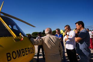 Ampliación del helipuerto del Parque del Cuerpo de Bomberos de Las Rozas de Madrid